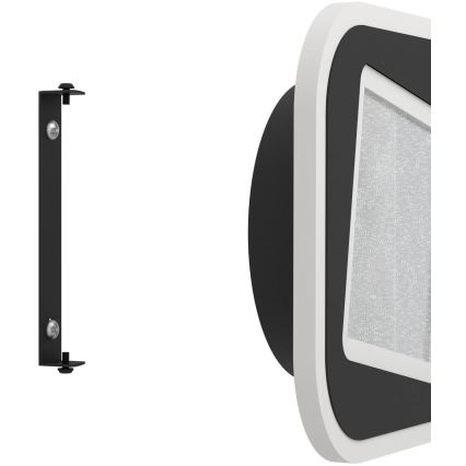 Eglo - LED аплик LED/12W/230V 4000K черен