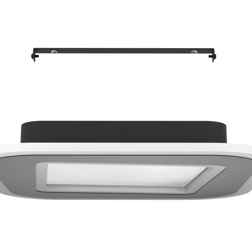 Eglo - LED Димируем плафон LED/20W/230V 2700-6500K черен + дистанционно управление