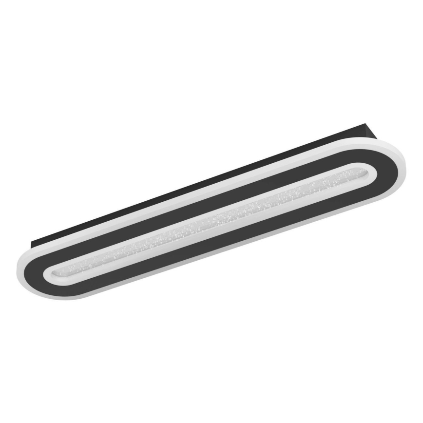 Eglo - LED Димируем плафон LED/20W/230V 2700-6500K черен + дистанционно управление