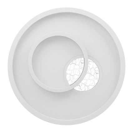 Eglo - LED Плафониера 1xLED/14W/230V + 1xLED/8,5W Ø 38 см бял