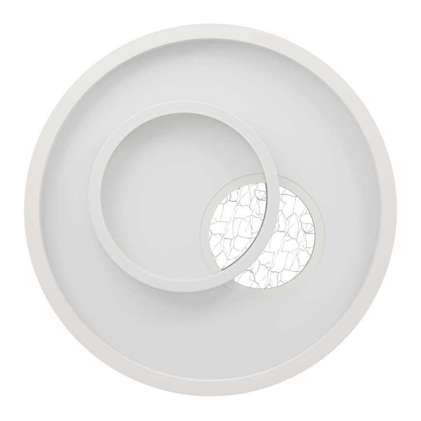 Eglo - LED Плафониера 1xLED/14W/230V + 1xLED/8,5W Ø 38 см бял