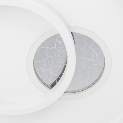 Eglo - LED Плафониера 1xLED/14W/230V + 1xLED/8,5W Ø 38 см бял