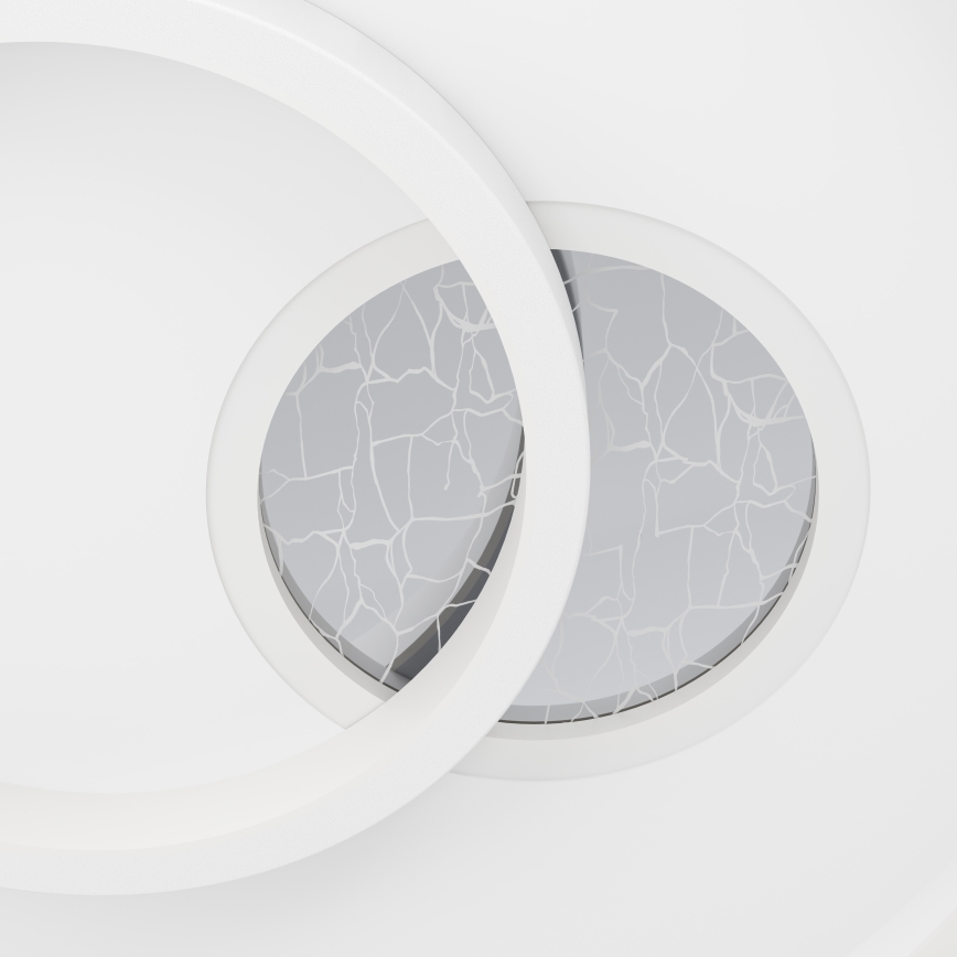 Eglo - LED Плафониера 1xLED/14W/230V + 1xLED/8,5W Ø 38 см бял