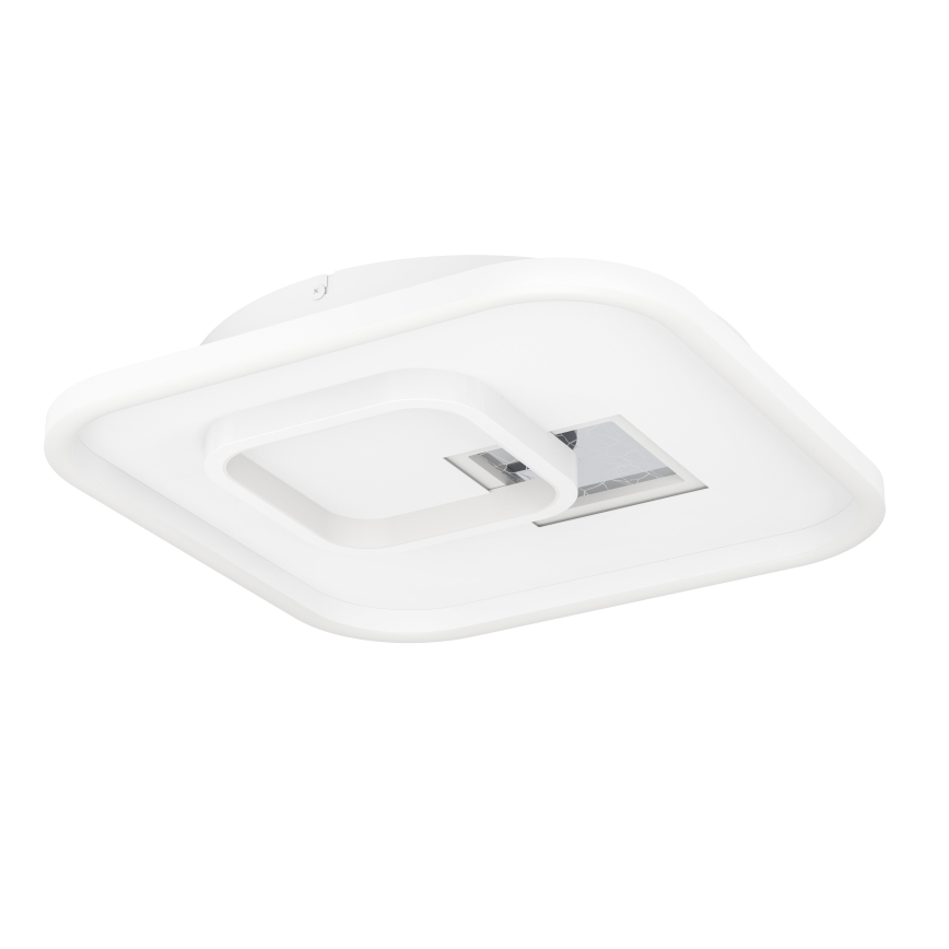 Eglo - LED Плафониера 1xLED/16,2W/230V + 1xLED/9,2W 38x38 см бял