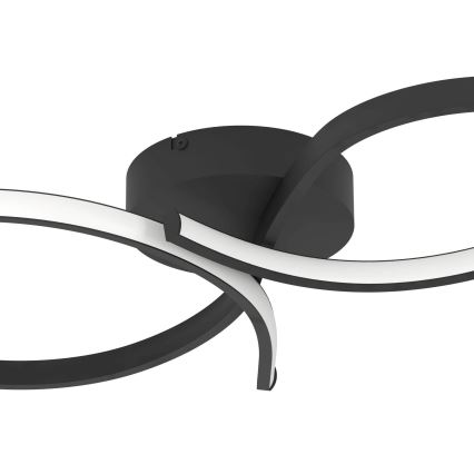 Eglo - LED Плафониера LED/21W/230V 3000K черен