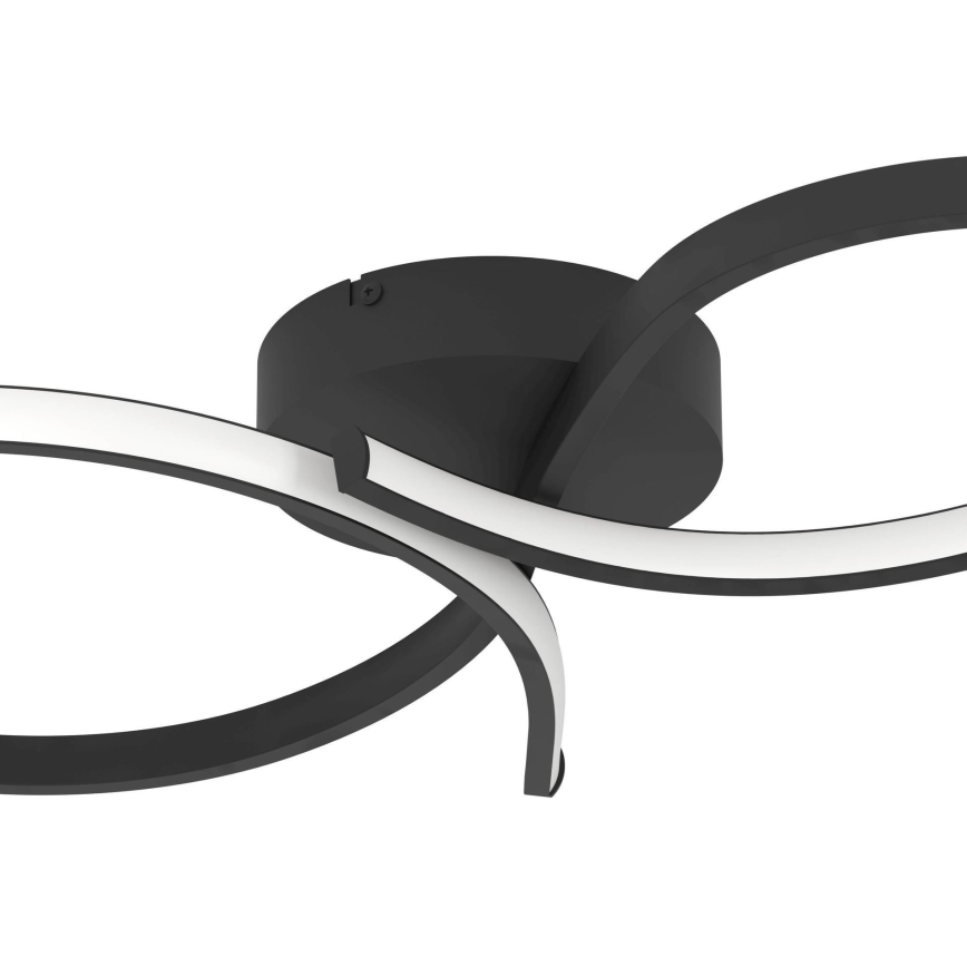 Eglo - LED Плафониера LED/21W/230V 3000K черен