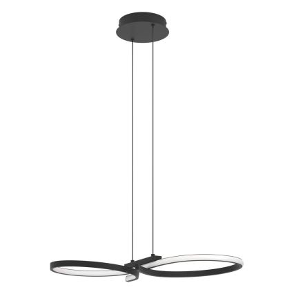 Eglo - LED Пендел LED/21W/230V 3000K черен