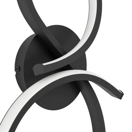 Eglo - LED аплик LED/11,4W/230V 3000K черен