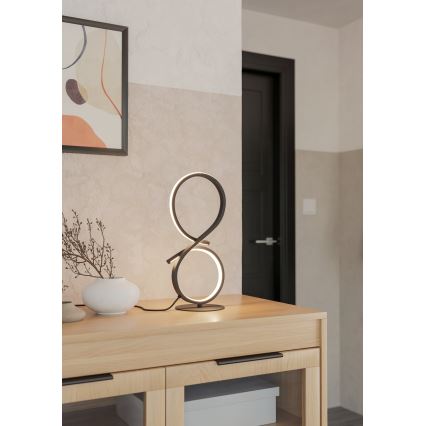 Eglo - LED Настолна лампа LED/11,4W/230V 3000K черен