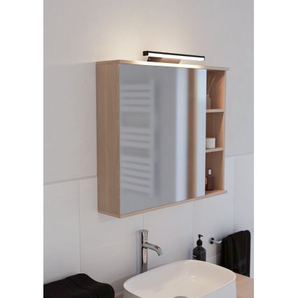 Eglo - LED RGBW Димируем баня осветление на огледало LED/12W/230V 2700-6500K IP44 черен