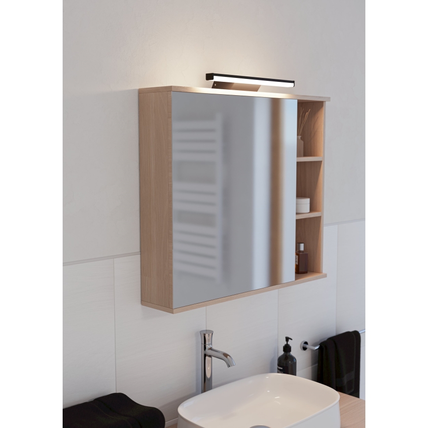 Eglo - LED RGBW Димируем баня осветление на огледало LED/12W/230V 2700-6500K IP44 черен