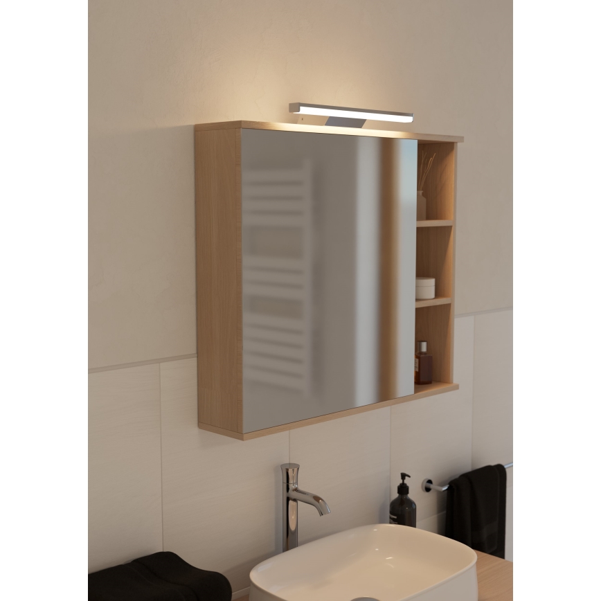 Eglo - LED RGBW Димируем баня осветление на огледало LED/12W/230V 2700-6500K IP44 матов хром