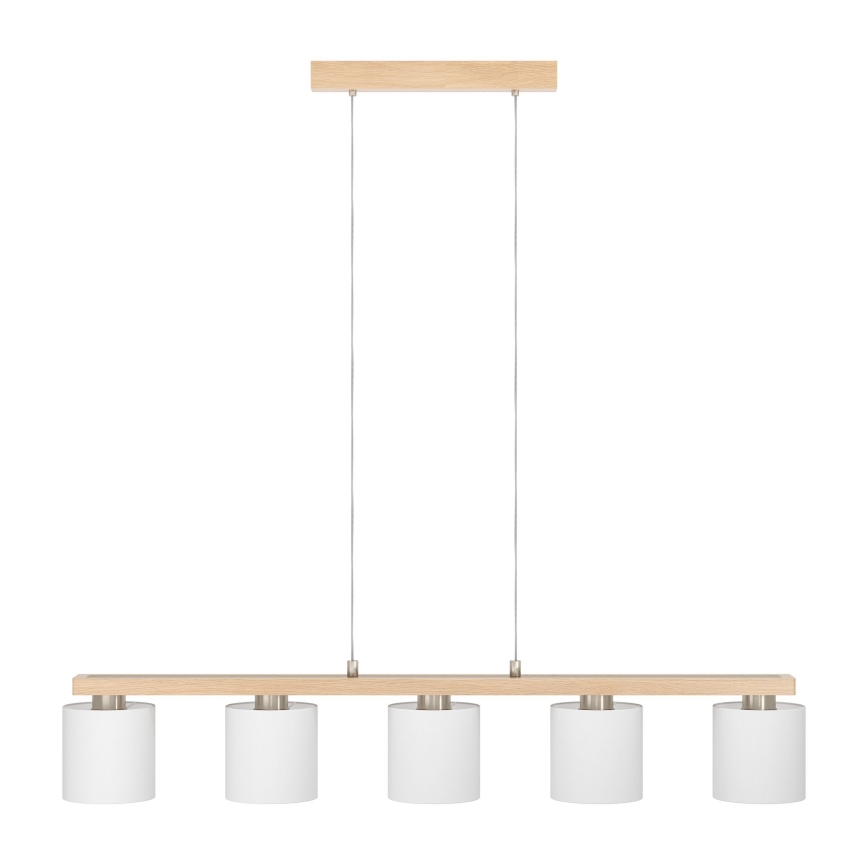 Eglo - Полилей на кабел 5xE27/28W/230V