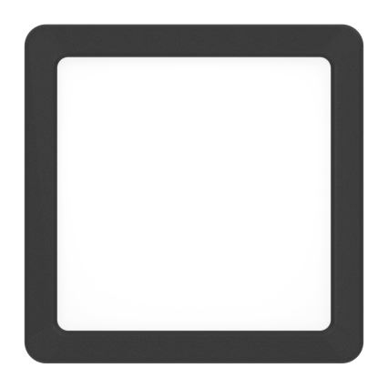 Eglo - LED таванно осветително тяло LED/7W/230V 2700/4000/6500K 15x15 см черно