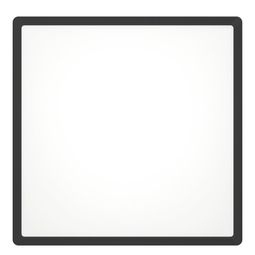 Eglo - LED таванно осветително тяло LED/17,5W/230V 2700/4000/6500K 39x39 см черно