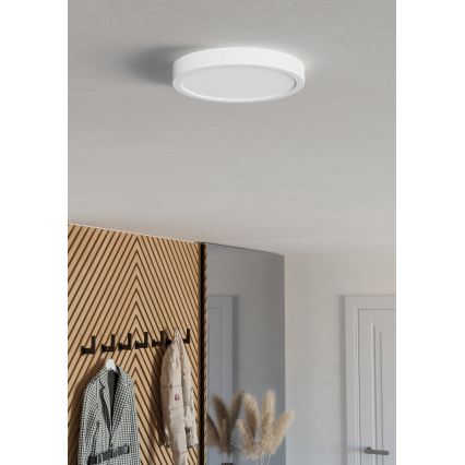 Eglo - LED таванно осветително тяло LED/11,5W/230V 2700/4000/6500K Ø 21,1 cm бяло