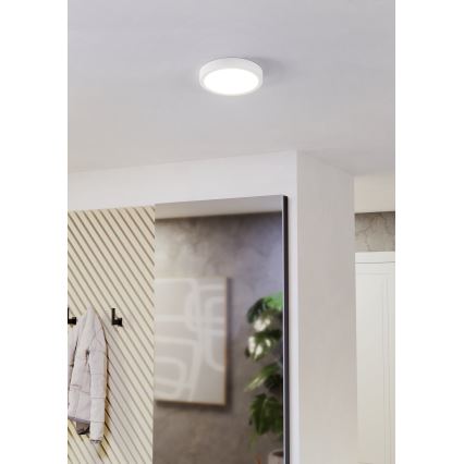 Eglo - LED таванно осветително тяло LED/11,5W/230V 2700/4000/6500K Ø 21,1 cm бяло