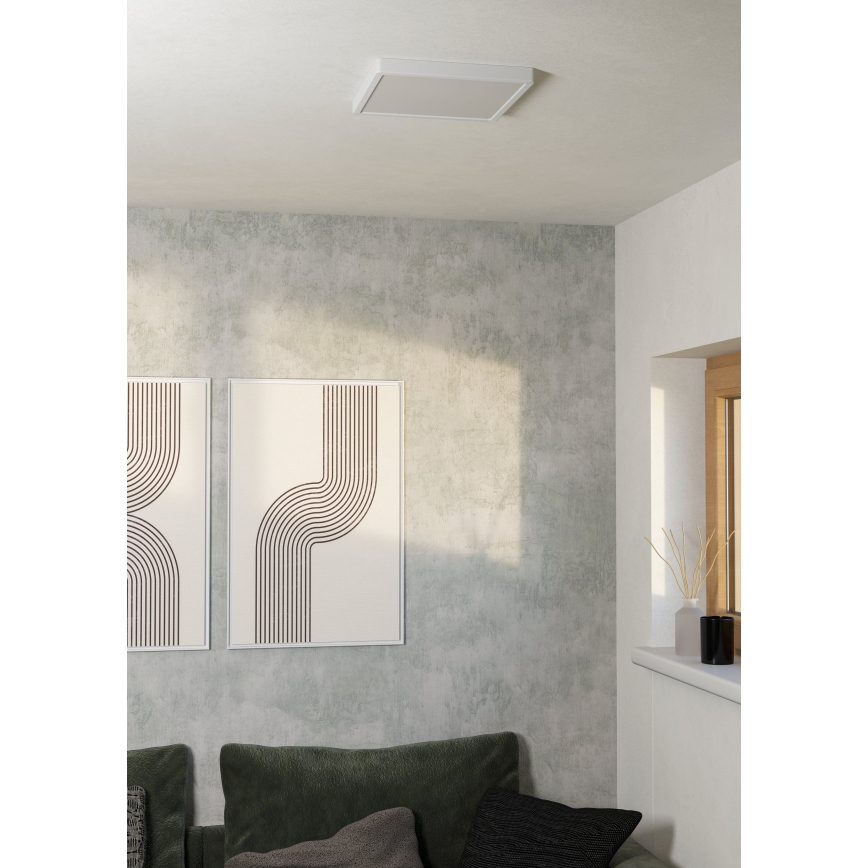 Eglo - LED плафон LED/13W/230V 2700/4000/6500K 29x29 cm бял