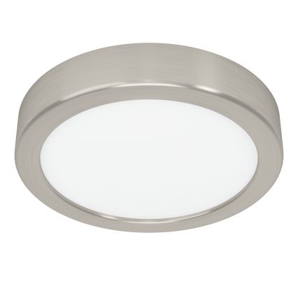 Eglo - LED таванен плафон LED/7,5W/230V 2700/4000/6500K Ø 16,6 см матов хром