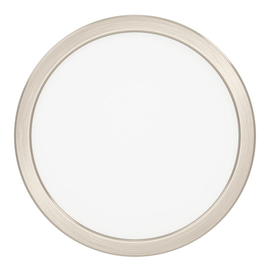 Eglo - LED таванно осветително тяло LED/11,5W/230V 2700/4000/6500K диаметър 21,1 cm матов хром