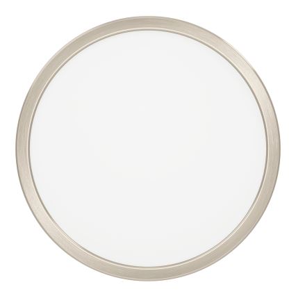 Eglo - LED таванен плафон LED/14,2W/230V 2700/4000/6500K Ø 27,8 cm матов хром