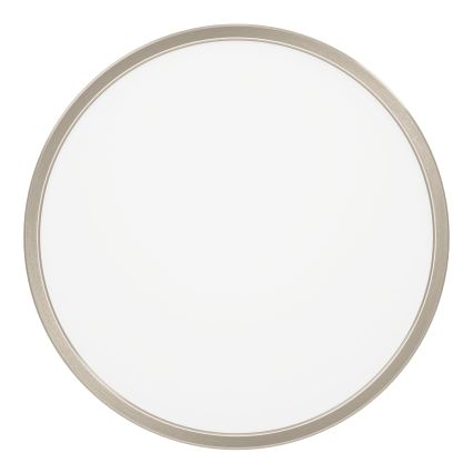 Eglo - LED таванен плафон LED/17W/230V 2700/4000/6500K Ø 38,9 cm матов хром