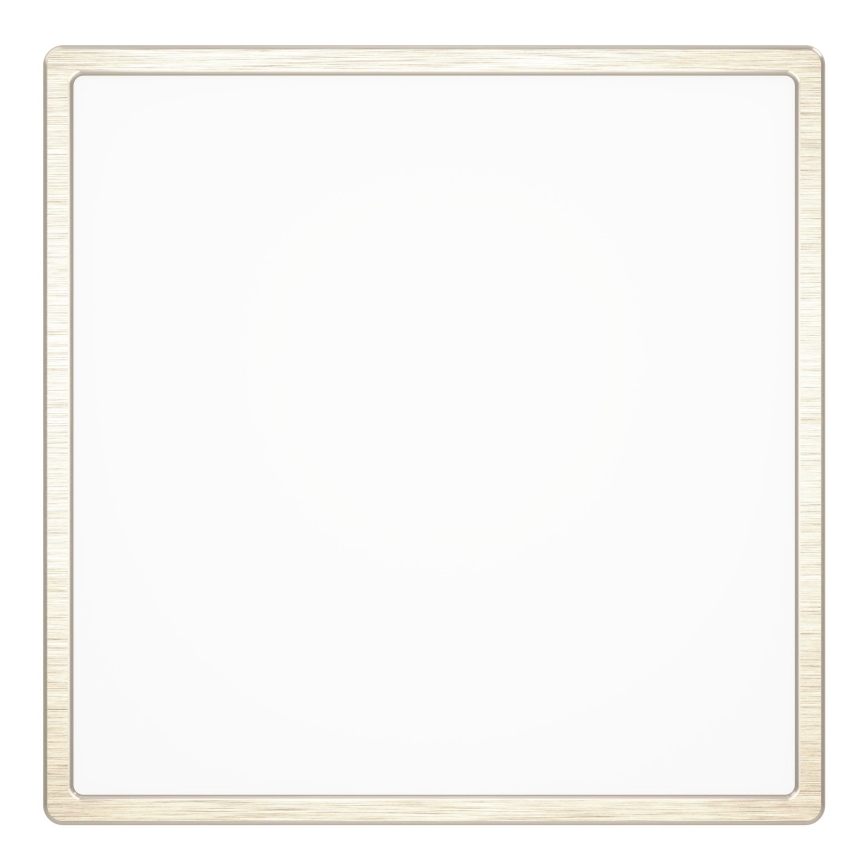 Eglo - LED таванно осветително тяло LED/17,5W/230V 2700/4000/6500K 39x39 cm матов хром