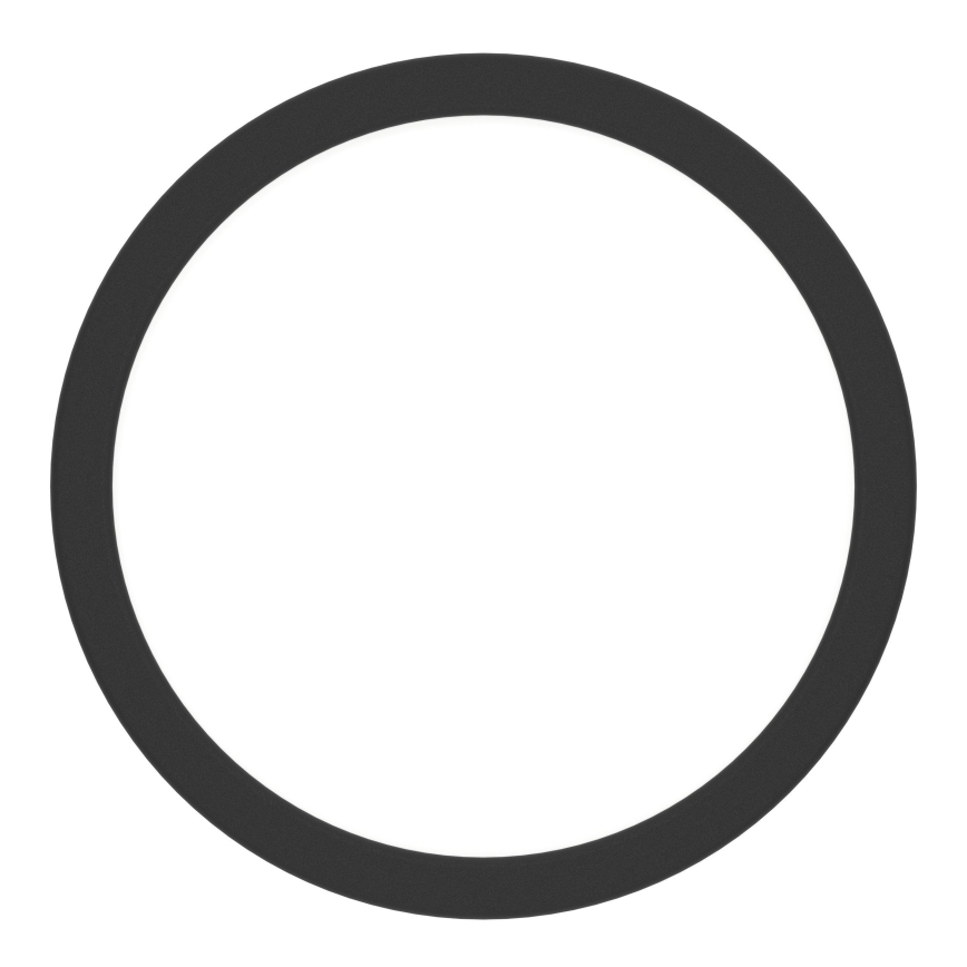 Eglo - LED таванно осветително тяло за баня LED/11,5W/230V Ø 21,1 см IP44 черно