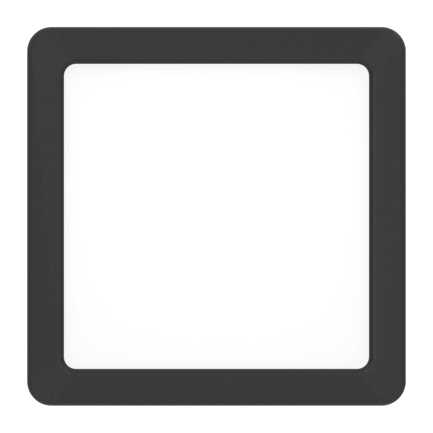 Eglo - LED таванно осветително тяло за баня LED/7W/230V 15x15 см IP44 черно