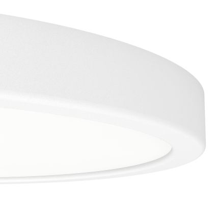 Eglo - LED таванно осветително тяло за баня LED/14,2W/230V Ø 27,8 см IP44 бяло