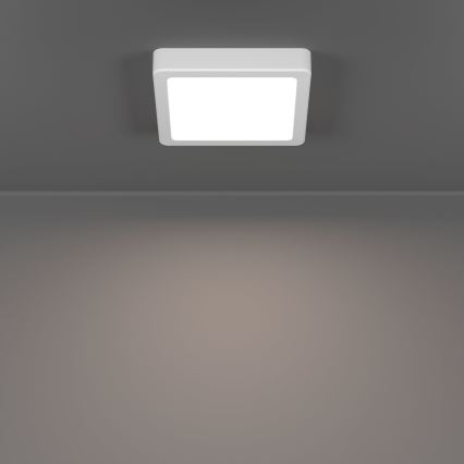 Eglo - LED плафон за баня 7W/230V 2700/4000/6500K 15x15 см IP44 бял