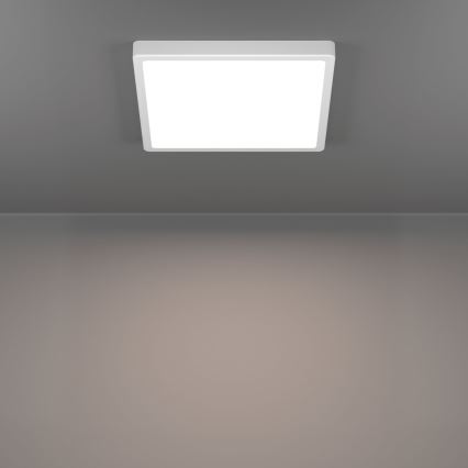 Eglo - LED таванно осветително тяло за баня LED/13W/230V 29x29 cm IP44 бяло