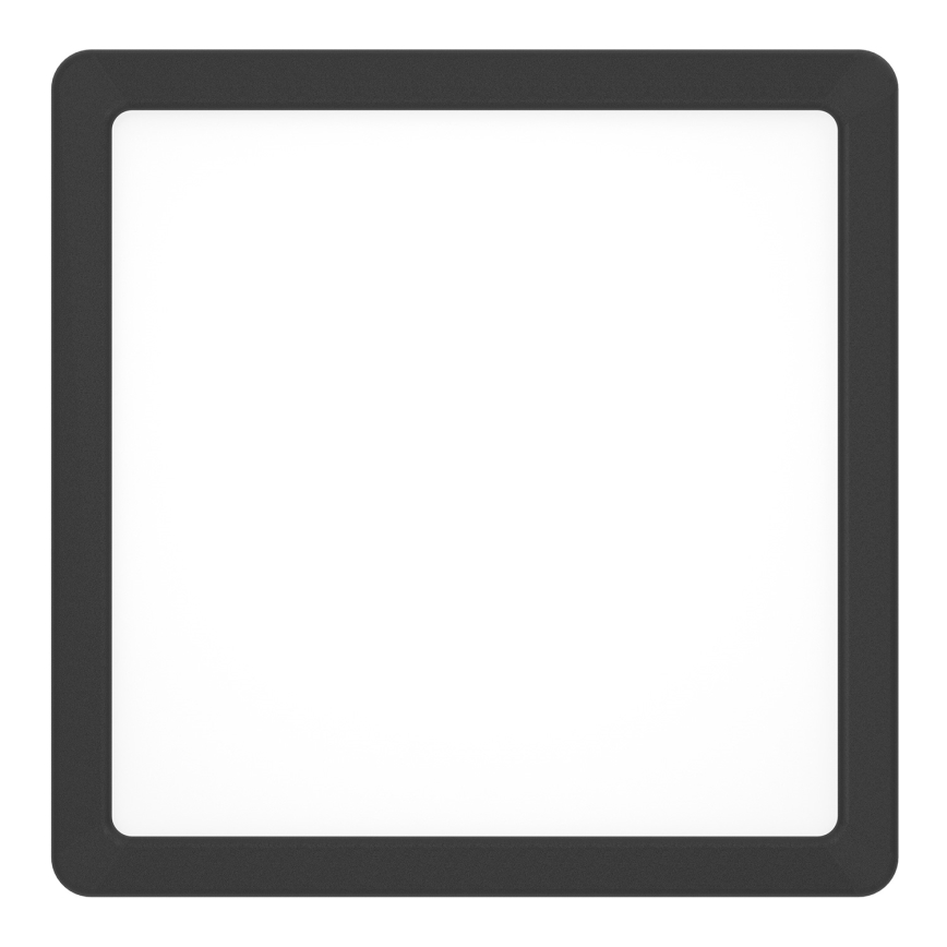 Eglo - LED RGBW димируемо таванно осветително тяло за баня LED/10,5W/230V 2700-6500K 22x22 cm IP44 черно