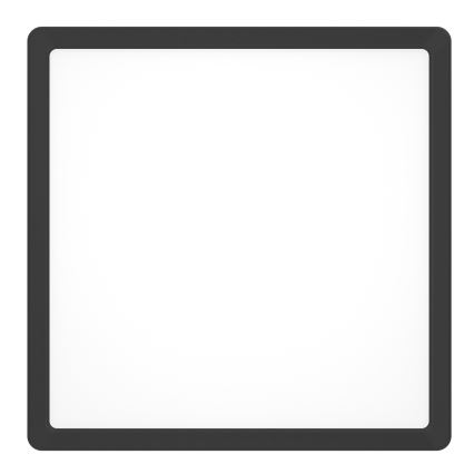 Eglo - LED RGBW димируемо таванно осветително тяло за баня LED/13,5W/230V 2700-6500K 29,5x29,5 cm IP44 черно