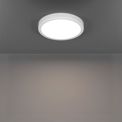 Eglo - LED RGBW димируем плафон за баня LED/11,2W/230V 2700-6500K Ø 21,1 cm IP44 бял