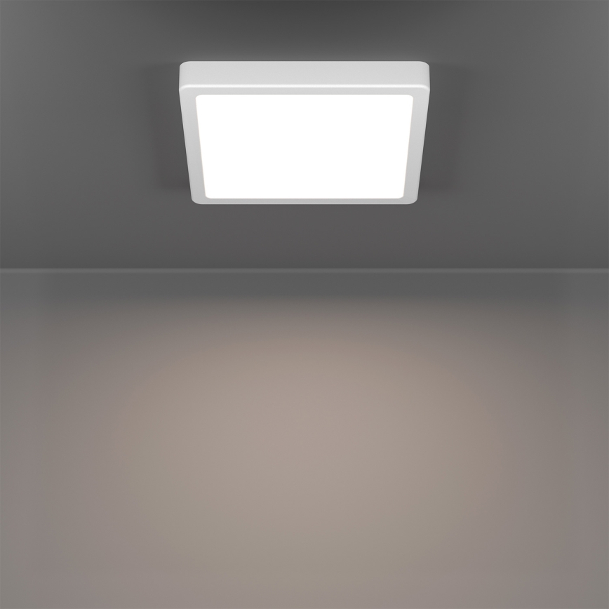 Eglo - LED RGBW плафон за баня с възможност за димиране LED/10,5W/230V 2700-6500K 22x22 см IP44 бял