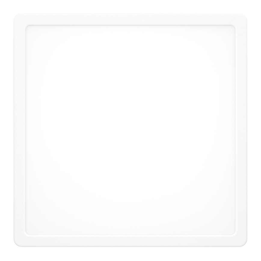 Eglo - Димируемо LED RGBW осветително тяло за баня LED/13,5W/230V 2700-6500K 29,5x29,5 cm IP44 бяло