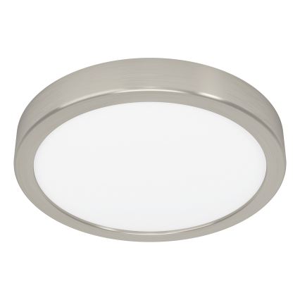 Eglo - LED RGBW димируема таванна лампа за баня LED/11,2W/230V 2700-6500K Ø 21,1 cm IP44 матов хром