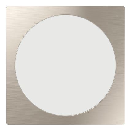 Eglo - LED вградено осветително тяло LED/18,5W/230V 2700/4000/6500K 21,6x21,6 cm матов хром