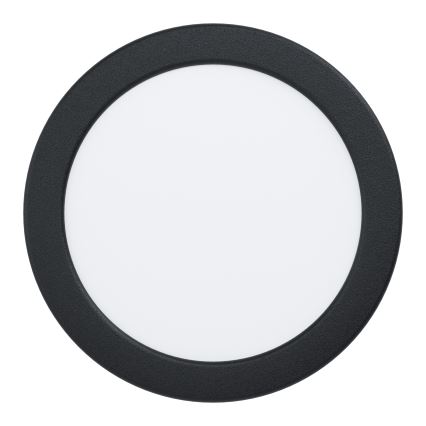 Eglo - LED вградено осветително тяло за баня LED/10,5W/230V 2700/4000/6500K диам. 16,8 cm IP44 черно