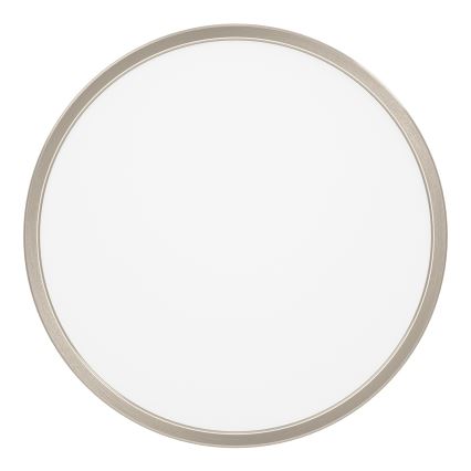 Eglo - LED RGBW димируемо таванно осветително тяло за баня LED/17,5W/230V 2700-6500K пр. 38,9 см IP44 матов хром