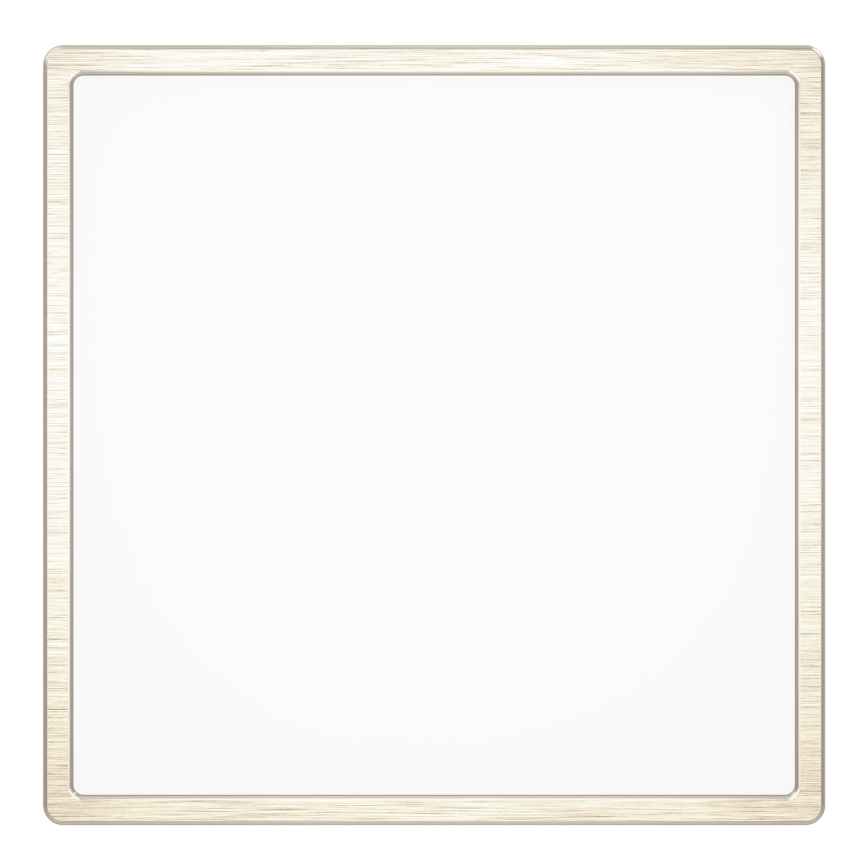 Eglo - LED RGBW Димируем плафон за баня LED/17,8W/230V 2700-6500K 39x39 cm IP44 матов хром