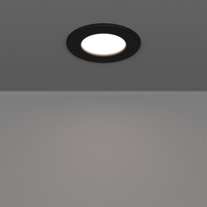 Eglo - КОМПЛЕКТ 3xLED RGBW димируеми вградени осветителни тела за баня LED/2,8W/230V 2700-6500K Ø 8,8 см IP44 черни