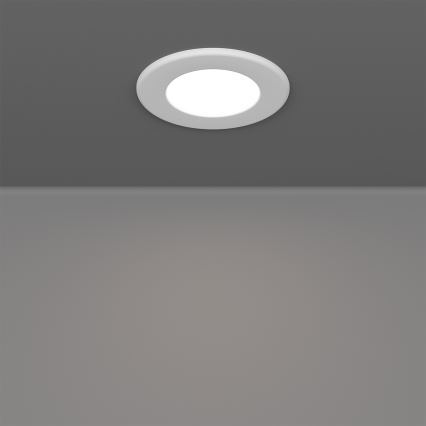 Eglo - КОМПЛЕКТ 3x LED RGBW димируеми вградени осветителни тела за баня LED/2,8W/230V 2700–6500K Ø 8,8 cm IP44 бели