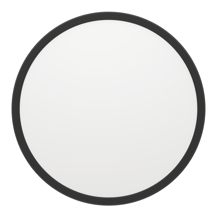 Eglo - LED таванно осветително тяло за баня LED/13,9W/230V 2700/4000/6500K диаметър 30 см IP44 черно