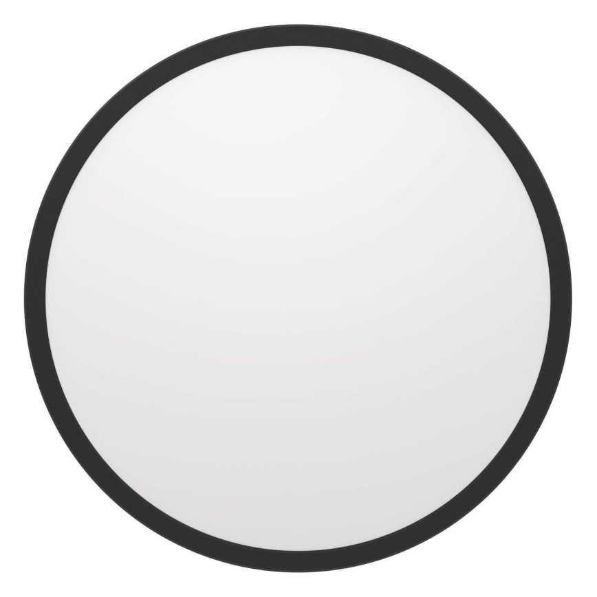 Eglo - LED таванно осветително тяло за баня LED/16,8W/230V 2700/4000/6500K Ø 50 см IP44 черно