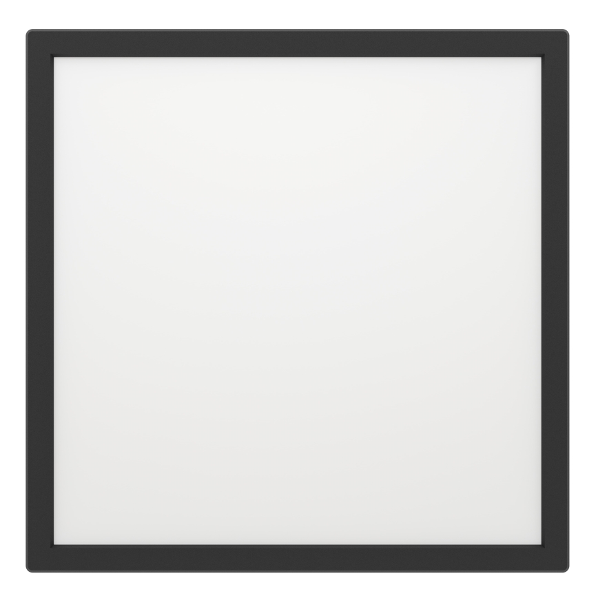 Eglo - LED таванно осветително тяло за баня LED/13,4W/230V 2700/4000/6500K 29x29 см IP44 черно