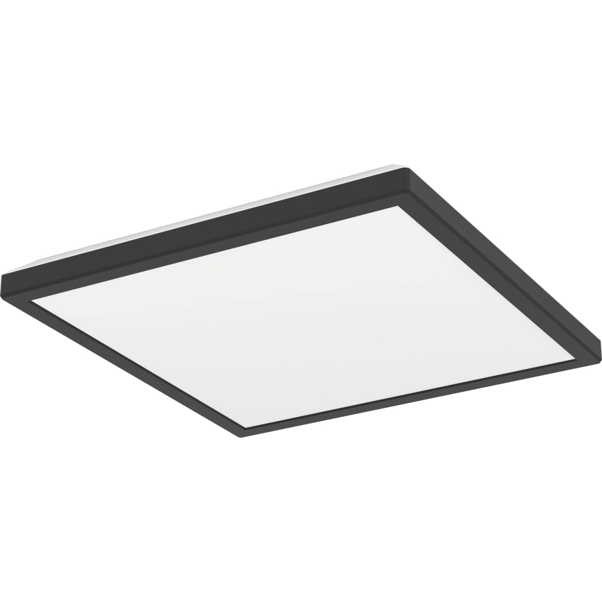 Eglo - LED Плафон за баня LED/13,4W/230V 2700/4000/6500K 29x29 см IP44 черен