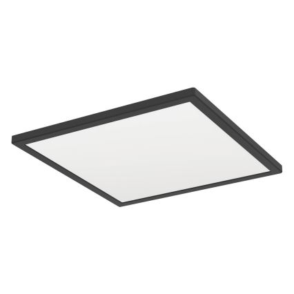 Eglo - LED Плафон за баня LED/17,6W/230V 2700/4000/6500K 39x39 см IP44 черен