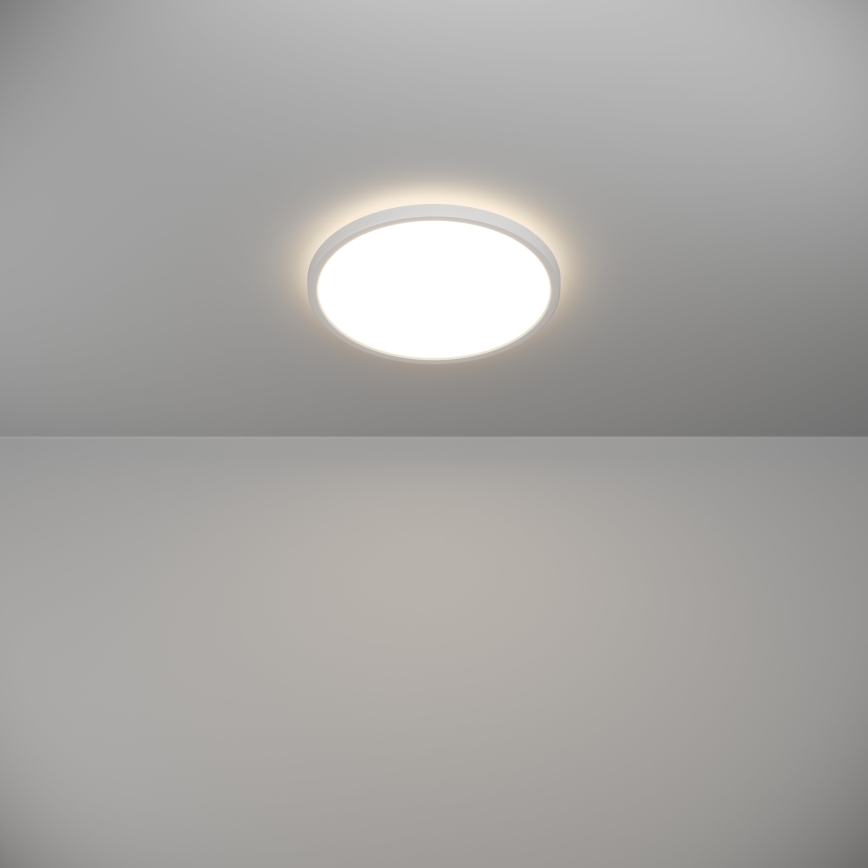 Eglo - LED Плафон за баня LED/13,9W/230V 2700/4000/6500K Ø 30 см IP44 бял